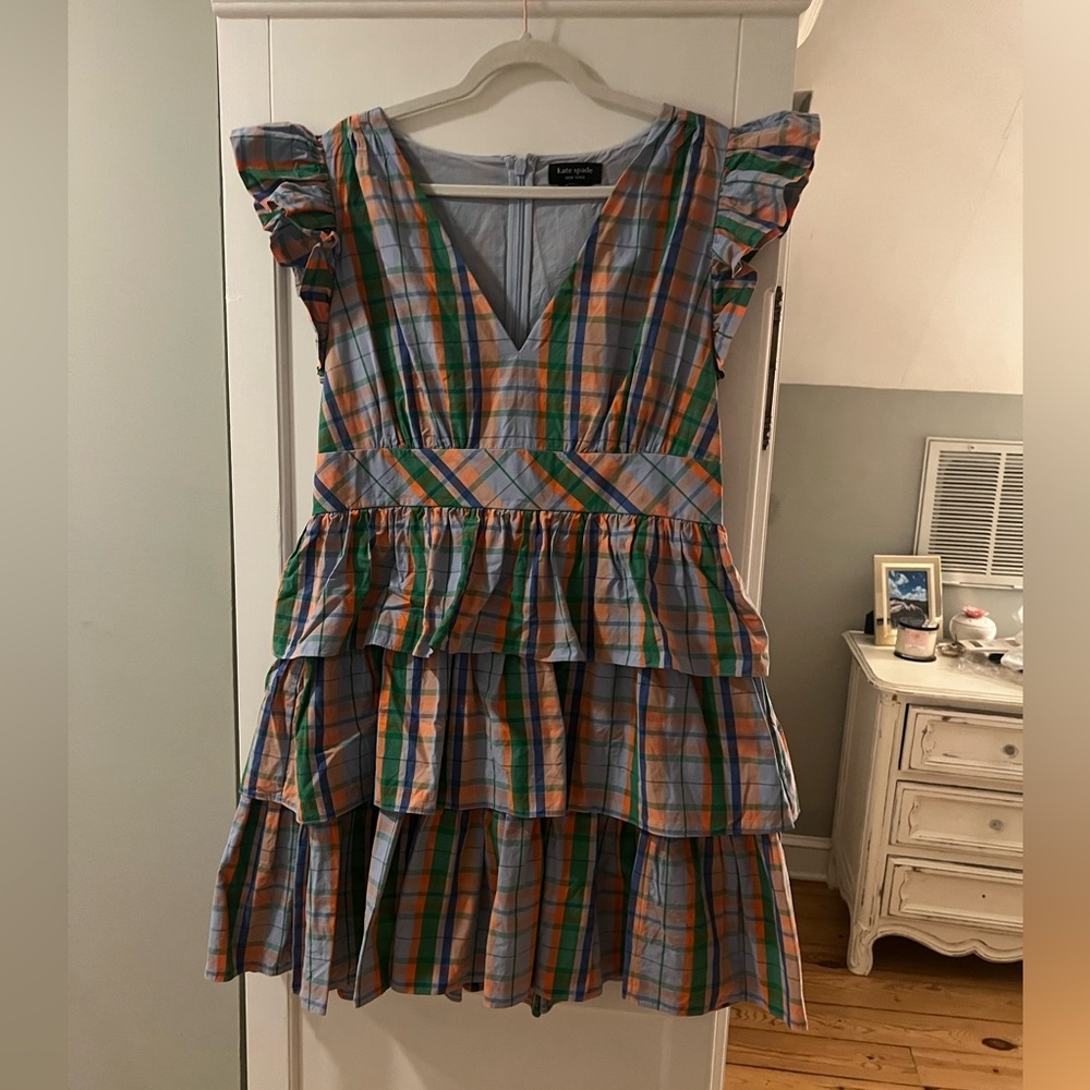 Kate Spade Plaid Dress
